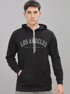 FABRIPPLE Men Printed Hooded Sweatshirt