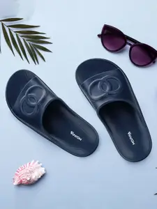 Hoppa Women Self Design Sliders