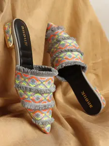Anouk Women Ethnic Flats with Embroidered