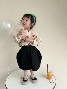 StyleCast x Revolte Girls Printed Top With Skirt