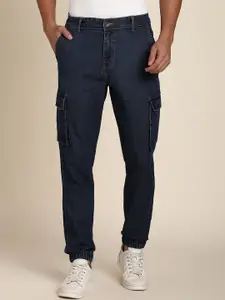 Dennis Lingo Men Mid Rise Stretchable Clean Look Jogger Fit Jeans