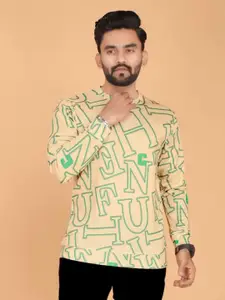 FABRIPPLE Men Typography Printed Round Neck Sweatshirt