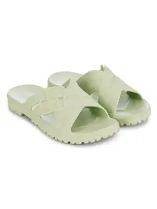 Hoppa Women Self Design Sliders