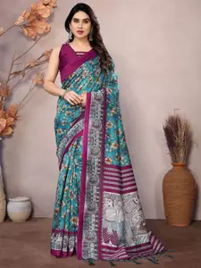KALINI Floral Printed Saree