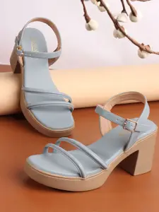 The Roadster Lifestyle Co Women Block Heel Sandals