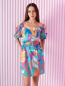 ONLY  Women Print A-Line Dress
