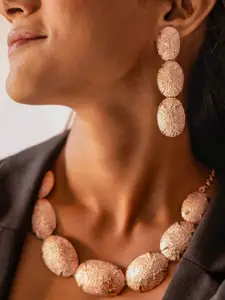 House of Pehr Rose Gold Plated Elegant Zara Necklace