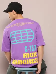 Kook N Keech Graphic Printed Oversized Cotton T-shirt