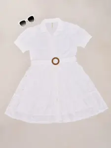 Pantaloons Junior Print Fit & Flare Dress