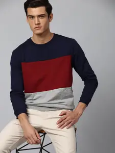 Dennis Lingo Men Colourblocked Sweatshirt