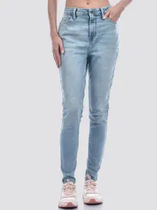 ONLY Women Slim Fit High-Rise Light Fade Jeans