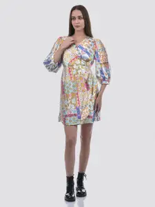 ONLY Women Floral Print A-Line Dress