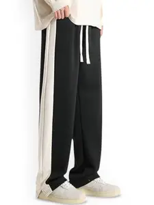 MACK JONNEY Men Cotton Rapid-Dry Mid Rise Track Pants