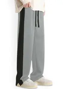 MACK JONNEY Men Mid Rise Rapid-Dry Relaxed Fit Track Pant