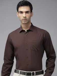 Van Heusen Slim Fit Opaque Solid Formal Shirt