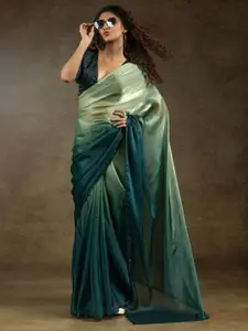 Saree mall Ombre Satin Ready to Wear Sarees