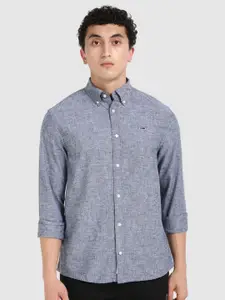 Tommy Hilfiger Men Button-Down Collar Abstract Printed Cotton Casual Shirt