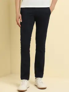 Allen Solly Men Mid-Rise Slim Fit Trousers
