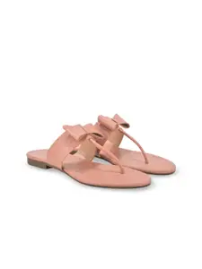 DressBerry Women Open Toe Mules Flats