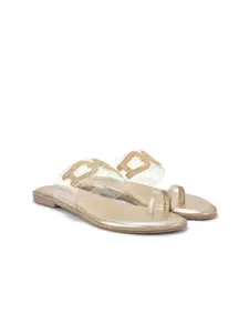 DressBerry Women Embellished One Toe Flats