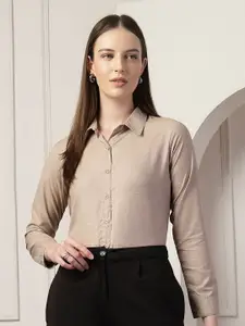 Style Quotient Regular Fit Spread Collar Formal Shirt