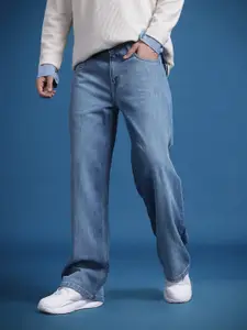 The Roadster Life Co. Men Wide Leg Jeans