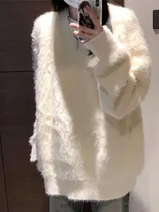 DressBerry Women Round Neck Pullover Sweater