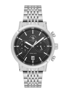 SANTA BARBARA POLO & RACQUET CLUB Men Bracelet Style Straps Analogue Watch SB.1.10585-2