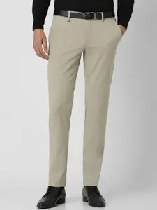 Van Heusen Men Slim Fit Formal Trousers