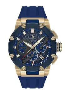 SANTA BARBARA POLO & RACQUET CLUB Men Dial & Straps Analogue Watch SB.5.10001-4