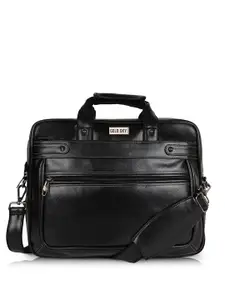 GOLD SKY Unisex Solid Up To 16 Inch Laptop Bag