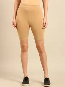 De Moza Women Skinny Fit Sports Shorts