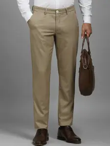 Louis Philippe Sport Men Slim Fit Mid-Rise Regular Trousers