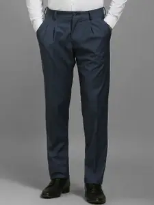 Louis Philippe Men Regular Fit Pleated Formal Trouser