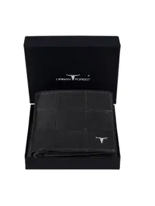URBAN FOREST Men Leather Two Fold Wallet