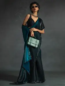 Saree mall Ombre Satin Ready to Wear Sarees