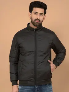 Crimsoune Club Men Solid Reversible Bomber Jacket