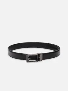Peter England Men Textured Leather Formal Belt