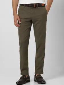 Van Heusen Sport Men Textured Slim Fit Trousers