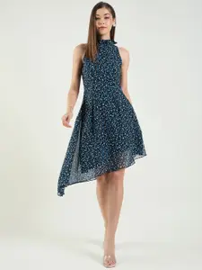 aayu Women Georgette A-Line Dress