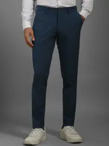 Louis Philippe Men Mid-Rise Slim Fit Trousers