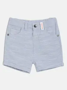 MINI KLUB Boys Cotton Solid Regular Fit Shorts