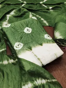 HMP Fashion Dyed Bandhani Printed Dyed Unstitched Dress Material