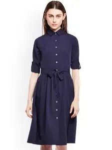 Chemistry Women Shirt Knee Length Dress