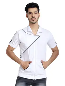 Black Collection Men Solid Slim Fit T-shirt