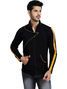 Black Collection Men Solid Slim Fit T-shirt