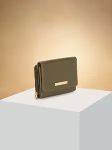 Forever Glam by Pantaloons Women Textured Zip Around Wallet