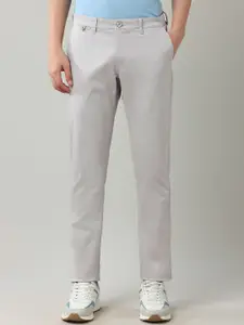 Arrow Sport Men Slim Fit Mid-Rise Chinos Trousers