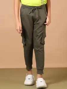 V-Mart Boys Cotton Mid-Rise Cargos