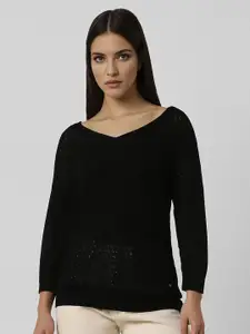 Van Heusen Woman Cable Knit Pullover Sweater